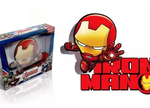 Lámpara De Aplique Mural 3D Mini Marvel Diseño De Ironman