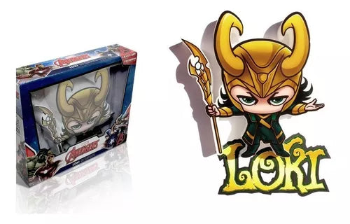 Lámpara De Aplique Mural 3D Mini Marvel Diseño De Loki