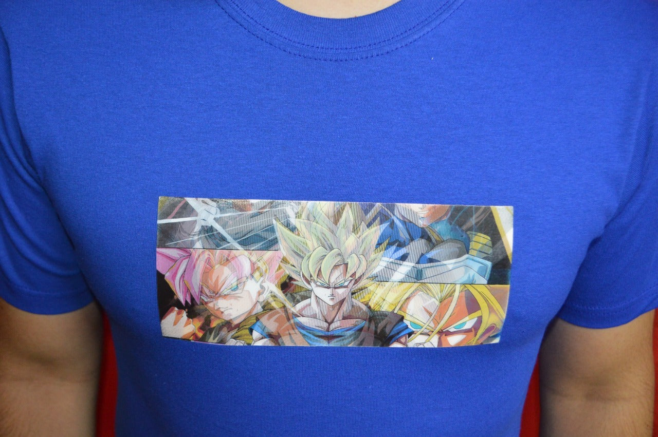 Polera Lenticular Anime Talla S - Xl (Incluye Polera + Bolsa De Celofan Protectora)