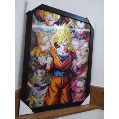 Cuadro Lenticular A Granel 60 x 40 cm Incluye Poster Lenticular + Marco / No Incluye Caja Individual