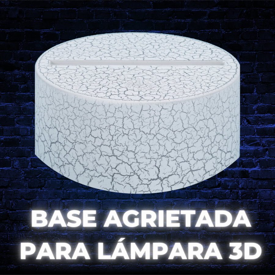 Base Agrietada A Granel (Incluye Base + Cable Usb) No Incluye Caja Individual
