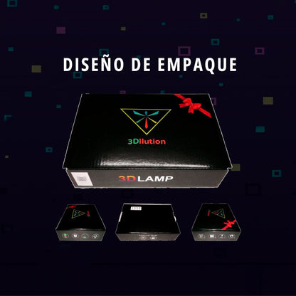 Pack Emprendimiento Vehículos • Lámparas Led Ilusión 3D