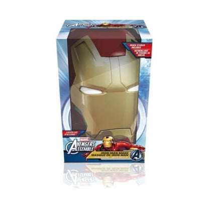 Lámpara De Aplique Mural 3D Marvel Cara De Ironman