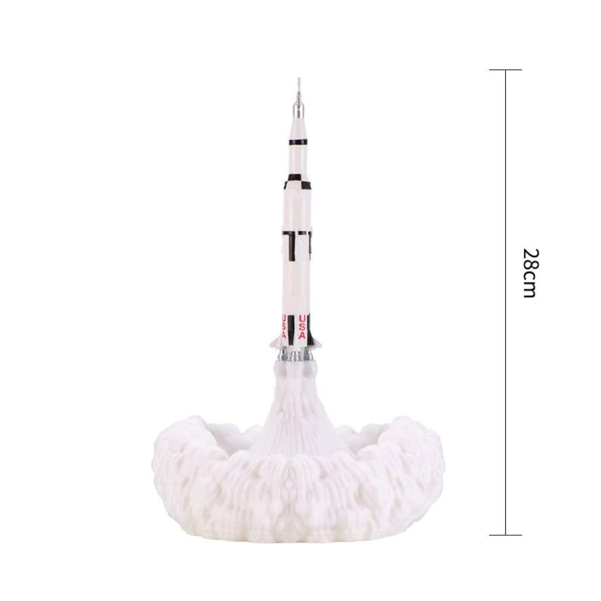 Rocket Lamp Decorativa 3D Print (3 Variables) (Challenger, Special, Apollo 11)