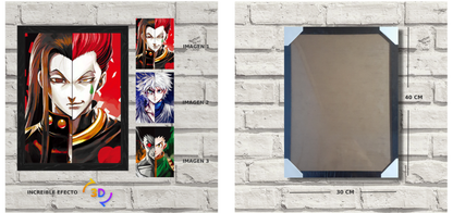Cuadro Lenticular Estandar A Granel (Incluye Poster Lenticular + Marco) No Incluye Caja Individual