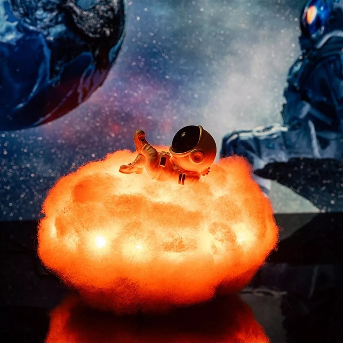 Lámpara LED Astronauta Cloud 3D