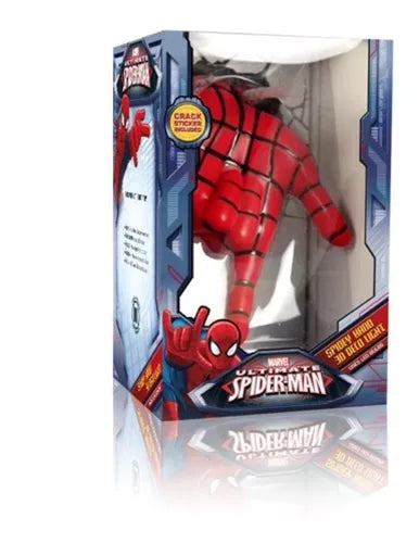Lámpara De Aplique Mural 3D Marvel Mano De Spiderman