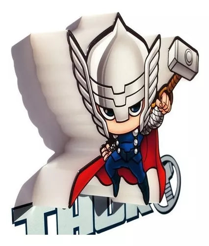 Lámpara De Aplique Mural 3D Mini Marvel Diseño De Thor