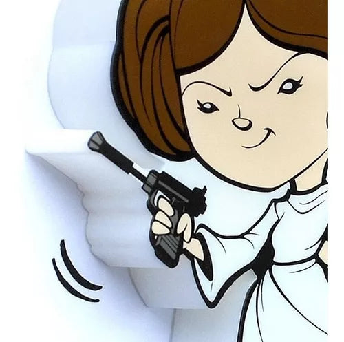 Lámpara De Aplique Mural 3D Mini Star Wars Diseño De Princesa Leia