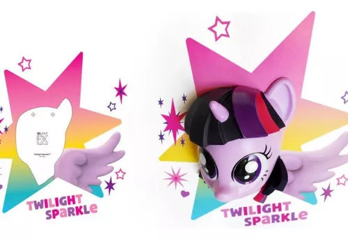 Lámpara De Aplique Mural 3D My Little Ponny Twilight Sparkle