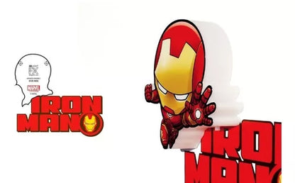 Lámpara De Aplique Mural 3D Mini Marvel Diseño De Ironman