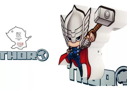 Lámpara De Aplique Mural 3D Mini Marvel Diseño De Thor