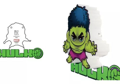 Lámpara De Aplique Mural 3D Mini Marvel Diseño De Hulk