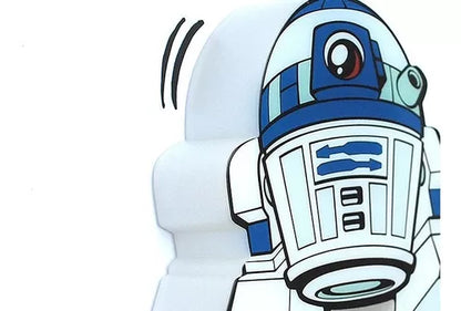 Lámpara De Aplique Mural 3D Mini Star Wars Diseño De R2D2