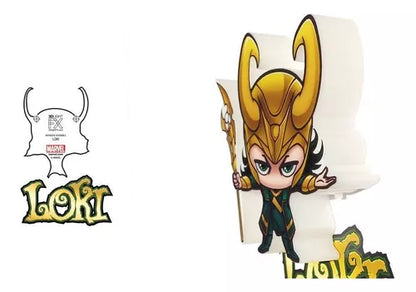 Lámpara De Aplique Mural 3D Mini Marvel Diseño De Loki