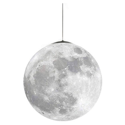 Lampara De Luna Colgante 18 Cm (Incluye Circulo De Luna 18Cm + Kit De Instalación)
