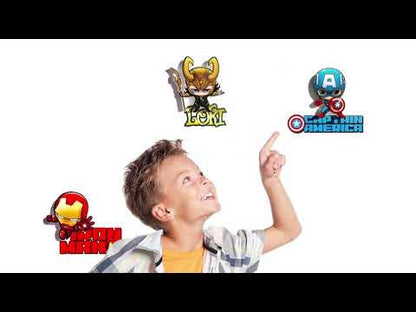 Lámpara De Aplique Mural 3D Mini Marvel Diseño De Thor